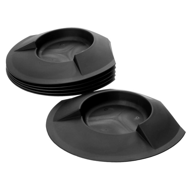 MUXSAM 6 Pieces All-Direction Putter Cups Practice Black Golf Putting Cup Golf Training Cup Golf Practicing Hole Putting Aid Putter Training Aid Fit for Beginner Golf Training Accessory - Image 5